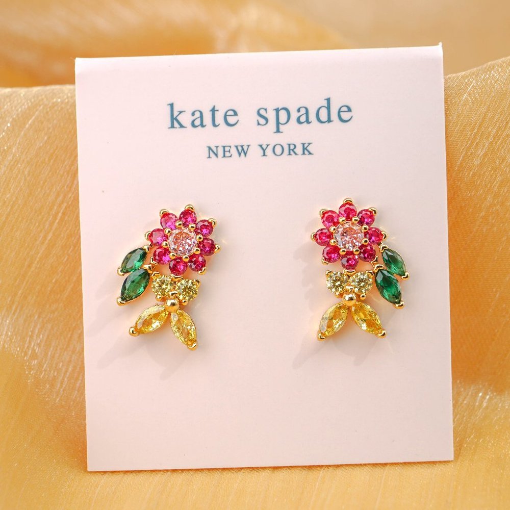 Kate Spade New Bloom Cluster Studs Earrings